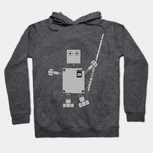 Flute Robot Hoodie